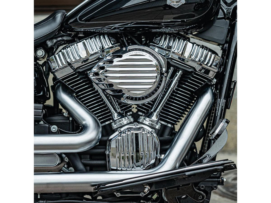 Harley Davidson Softail [2016-2017] – Verchromter Lamellen-Luftfilter