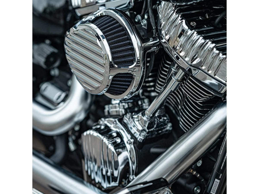 Harley Davidson Softail [2016-2017] – Verchromter Lamellen-Luftfilter