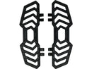 Harley Davidson Touring [1985-2025] -Rrec-carreau de pied du conducteur Black Anodisé-1