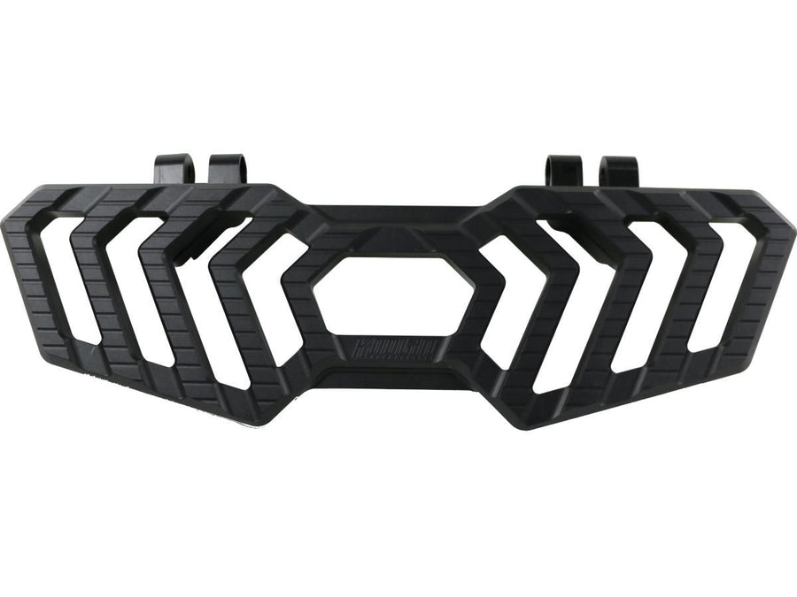 Harley Davidson Touring [1985-2025] -Rrec-carreau de pied du conducteur Black Anodisé