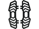 Harley Davidson Touring [1985-2025] -Rrec-carreau de pied du conducteur Black Anodisé-9