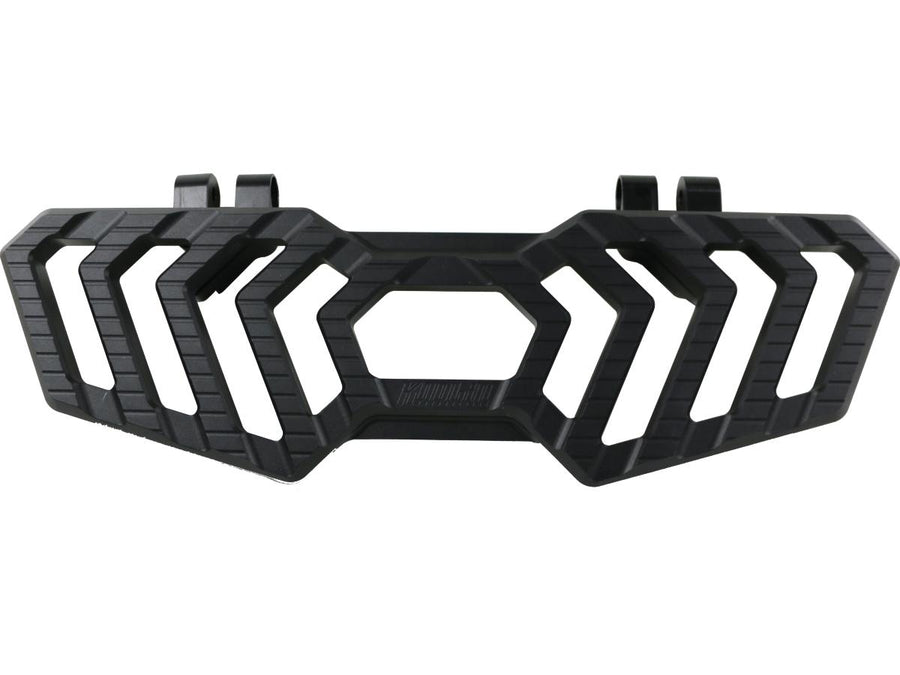 Harley Davidson Touring [1985-2025] -Rrec-carreau de pied du conducteur Black Anodisé