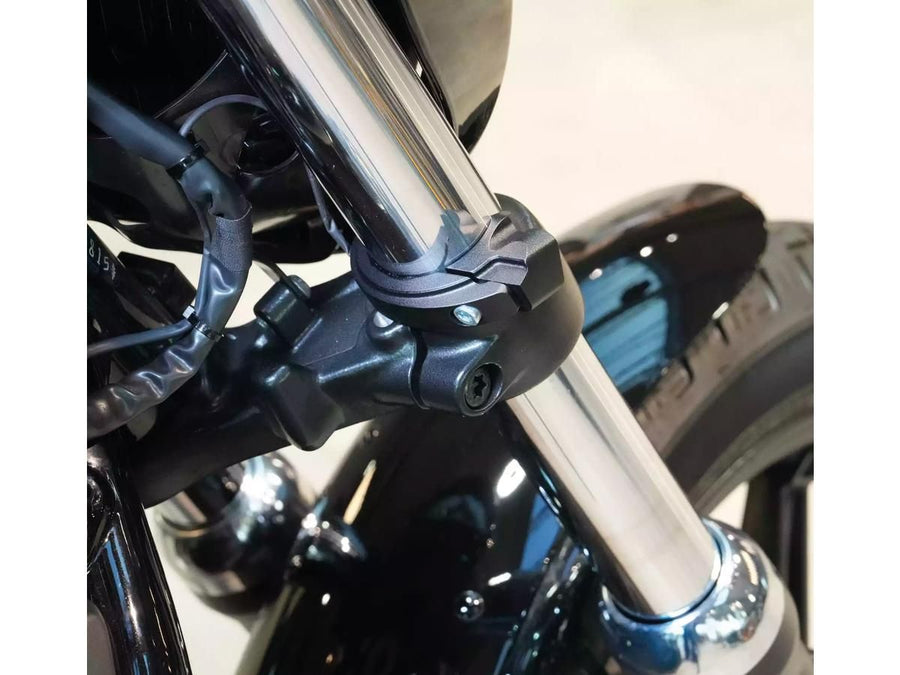 Harley Davidson Softail [2018-2025] -Quelle de blinkerset 49 mm noir