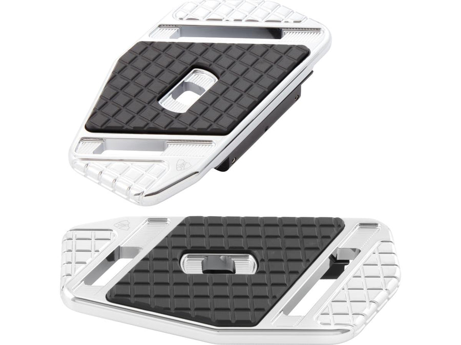Harley Davidson Touring [1985-2025]-Speedliner passenger treadmear chrome