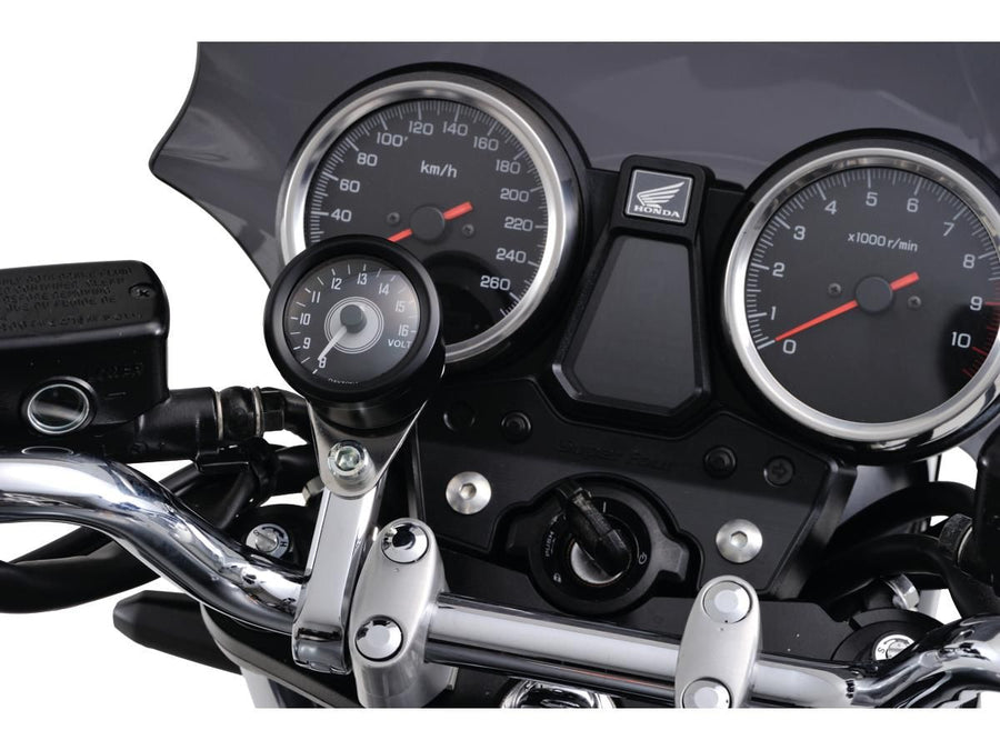 Harley Davidson - Velona 48 Voltmeter Modern Design (Type A) Black