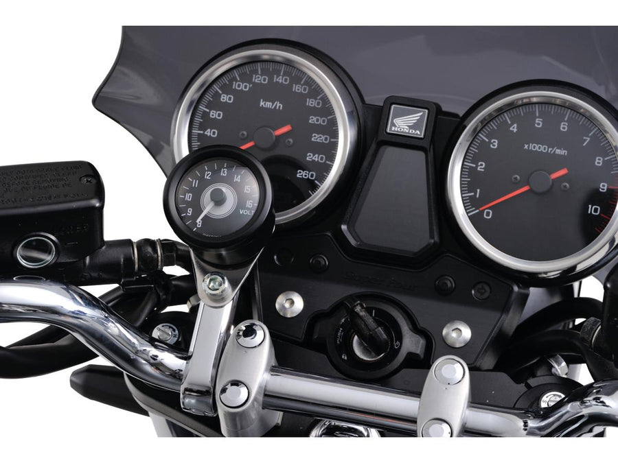 Harley Davidson - Velona 48 Voltmeter Modern Design (Type A) Black