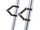 Harley Davidson – Verstellbare CNC Scheinwerferhalterung 41mm Gabelmontage Schwarz-5
