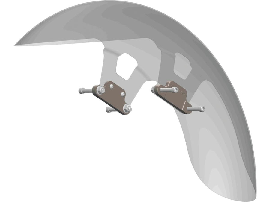 Harley Davidson Touring [1987-2024]-Street-Cut 21 "Steel protection sheet at the front for