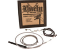 Harley Davidson Flhrxs [2021-2025] -16 "Ensemble de câbles de barre gorille en acier inoxydable clair ...-1