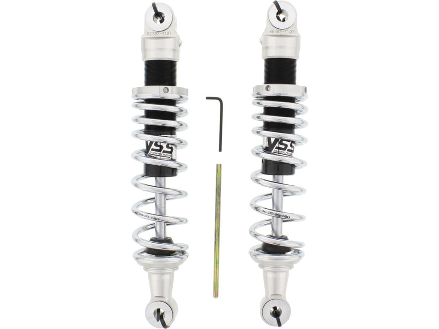 Harley Davidson Sportster [1986-2020] -Eco Line Classic Series Twin Shocks Chrom