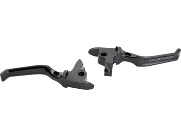 Harley Davidson Touring [2021-2024]-Method hand lever black anodized cable coupling