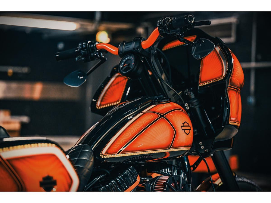 Harley Davidson FXLRS [2022-2025] – Club Style Pullback Riser Kit für untere Montage