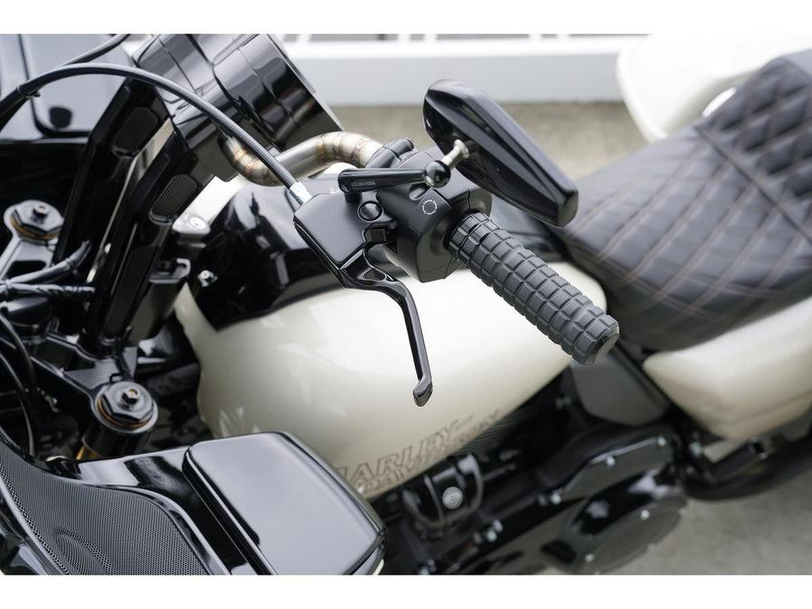 Harley Davidson Touring [2008-2013] – Method Handhebel Schwarz Eloxiert Kabelkupplung