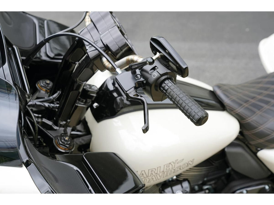 Harley Davidson Touring [2008-2013] – Method Handhebel Schwarz Eloxiert Kabelkupplung