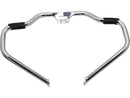 Harley Davidson Softail [2018-2024]-Motor protection bar with motorway rack chrome-1