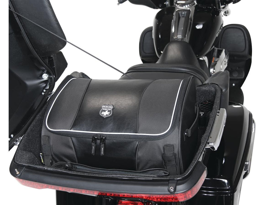 Harley Davidson – Route 1 Traveler Lite Koffer-/Gepäckträgertasche Schwarz
