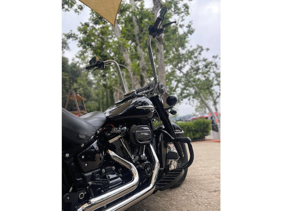 Harley Davidson FLSL [2018-2021]-MX-Style Food boards satin black