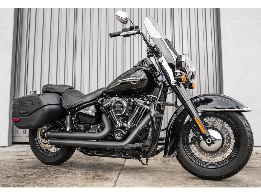 Harley Davidson FLSL [2018-2021]-MX-Style Food boards satin black