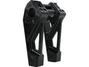 Harley Davidson Sportster [1985-2020] -6 "Risers Fastback universels anodisés noirs-1