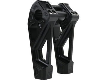 Harley Davidson Sportster [1985-2020] -6 "Risers Fastback universels anodisés noirs