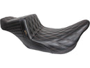 Harley Davidson Touring [2008-2025] -Trail Whip Seat Double Diamond-3