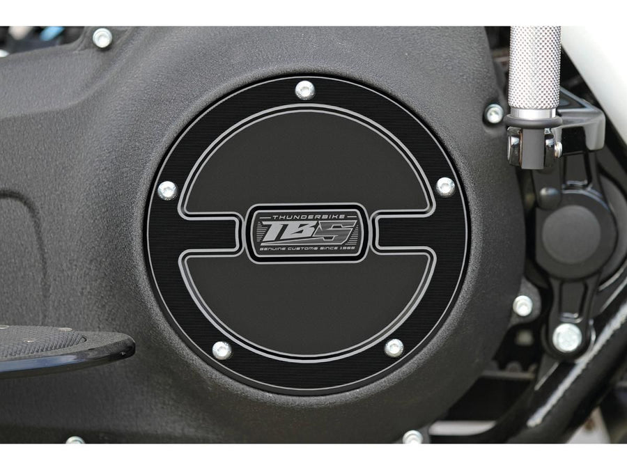 Harley Davidson Softail [2000-2018] – TB-S Kupplungsdeckel Schwarz Geschnitten