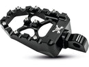 Harley Davidson Sportster [1991-2020]-MX Evolution Footrests Black Anodized-10