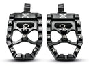 Harley Davidson Sportster [1991-2020]-MX Evolution Footrests Black Anodized-5