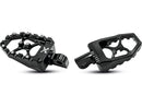 Harley Davidson Sportster [1991-2020]-MX Evolution Footrests Black Anodized-9