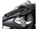 Harley Davidson Flhxse [2023-2025]-Deep Cut Comfort handles black 1 "Gas train by-2