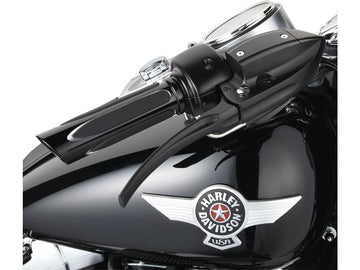 Harley Davidson Flhxse [2023-2025] -Deep Cut Comfort Handles Black 1 "Gas Train par - 0