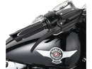 Harley Davidson Flhxse [2023-2025]-Deep Cut Comfort handles black 1 "Gas train by-5