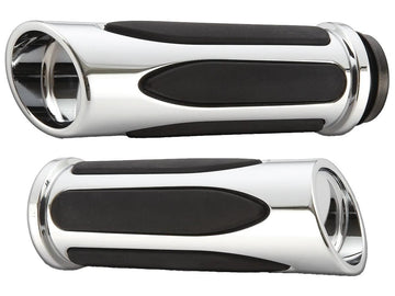 Harley Davidson Flhxse [2023-2025] -Deep Cut Comfort Handles Chrome 1 "Train à gaz par fil