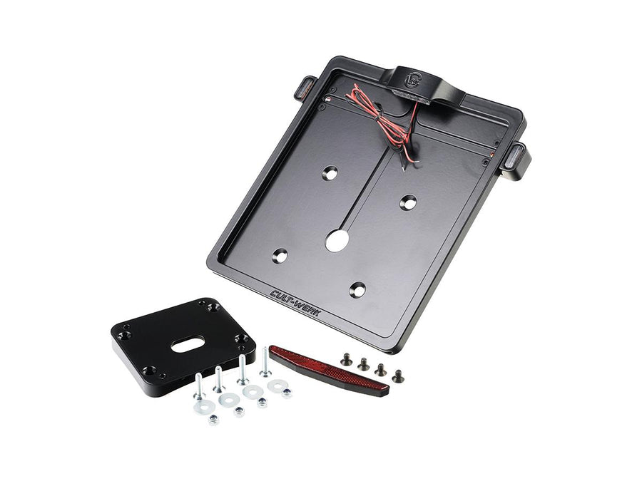 Harley Davidson FXLR [2018-2020]-in the middle of the license plate holder and