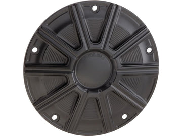 Harley Davidson Dyna [1999-2017] -10 couverture du derby couverture noire anodisée