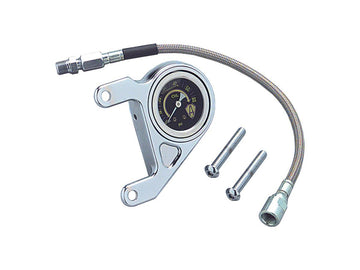 Harley Davidson Dyna [1999-2017] -Radius Huile Pressure Metter Kit avec Ness-Logo