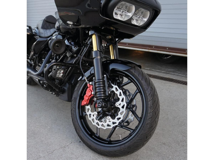 Harley Davidson Touring [2014-2024] -Méthod Protection de la fourche pour les excavateurs Schwarz
