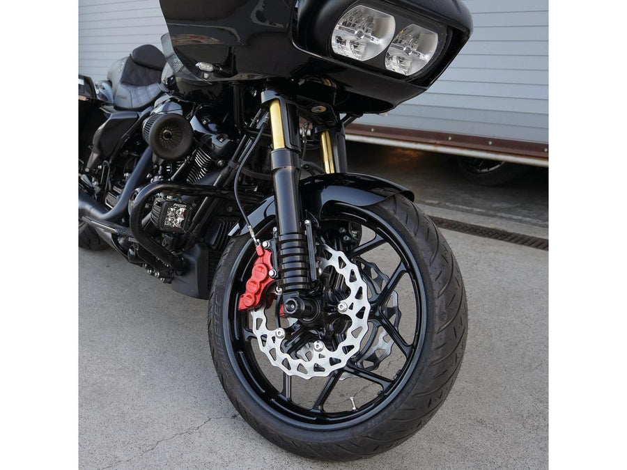 Harley Davidson Touring [2014-2024] -Méthod Protection de la fourche pour les excavateurs Schwarz