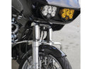 Harley Davidson Touring [2014-2024]-Method fork protection for excavators chrome-1