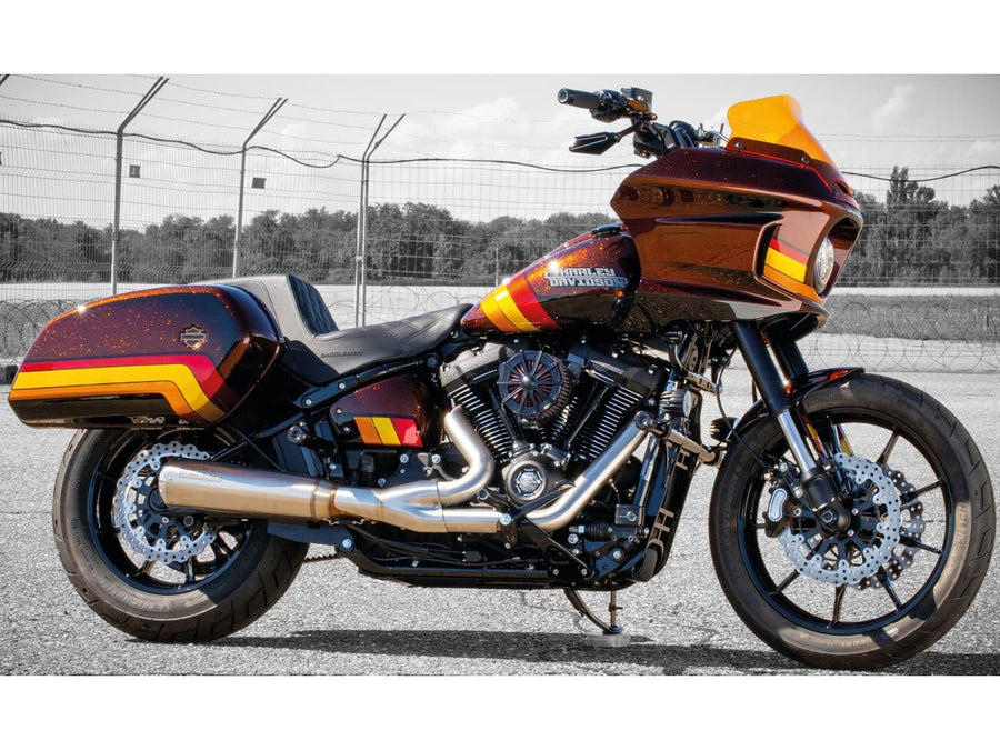 Harley Davidson FLSL [2018-2021] - Largeur du bar d'automne de style club: 720 mm noir