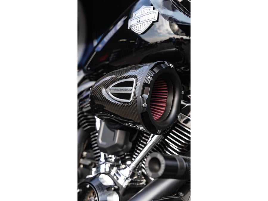 Harley Davidson Softail [2016-2017] -C4 Série Air Filter Shine Shine Carbon Black Ops