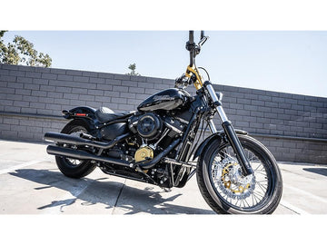 Note de Softail Harley Davidson [2018-2024] -Brawler Kit de bracket arrière noir ... - 0