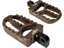 Harley Davidson Sportster [1991-2020]-MX V2 footrest bronze anodized-7