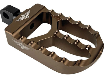Harley Davidson Softail [2018-2025]-MX V2 footrest bronze anodized - 0
