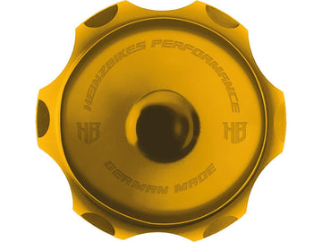 Harley Davidson Sportster [1996-2020] – Leistungsstarker belüfteter Tankdeckel Gold - 0