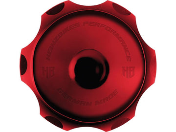 Harley Davidson Sportster [1996-2020] – Leistungsstarker belüfteter Tankdeckel Rot - 0