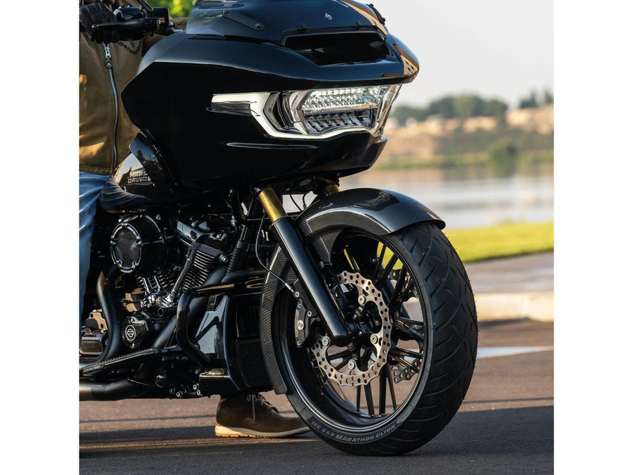 Harley Davidson FLHXSE [2023-2024] – Fat Rapper Carbon Fiber Vorderradschutzblech 21"