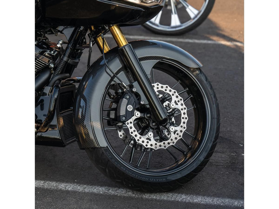 Harley Davidson FLHXSE [2023-2024] – Fat Rapper Carbon Fiber Vorderradschutzblech 21"