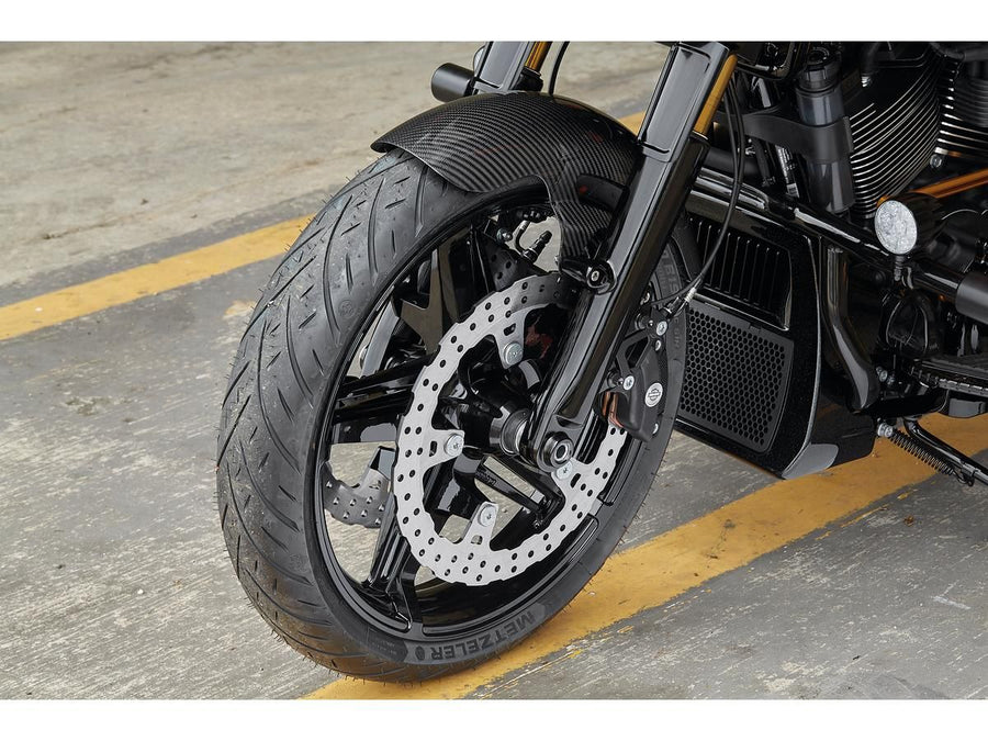 Harley Davidson Flhxse [2023-2024]-Cafe Carbon Fiber front wheel protection sheet 19 "
