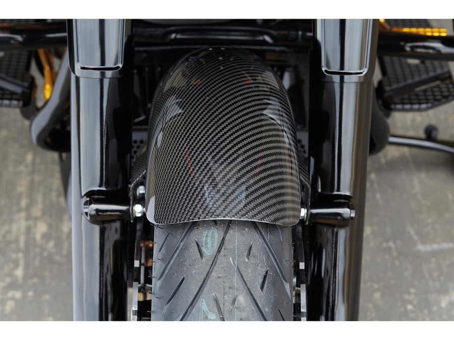 Harley Davidson Flhxse [2023-2024]-Cafe Carbon Fiber front wheel protection sheet 19 "